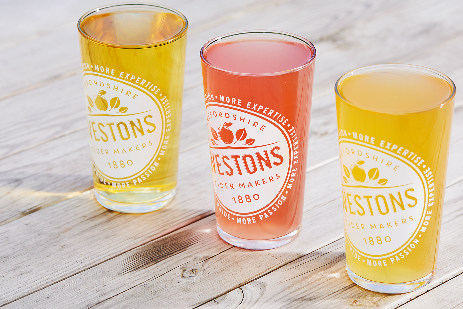 Westons Branded Pint Glasses (4 Pack)