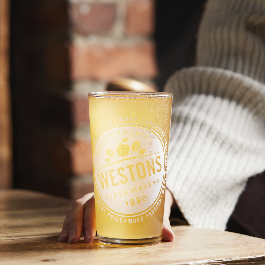 Westons Branded Pint Glasses (4 Pack)