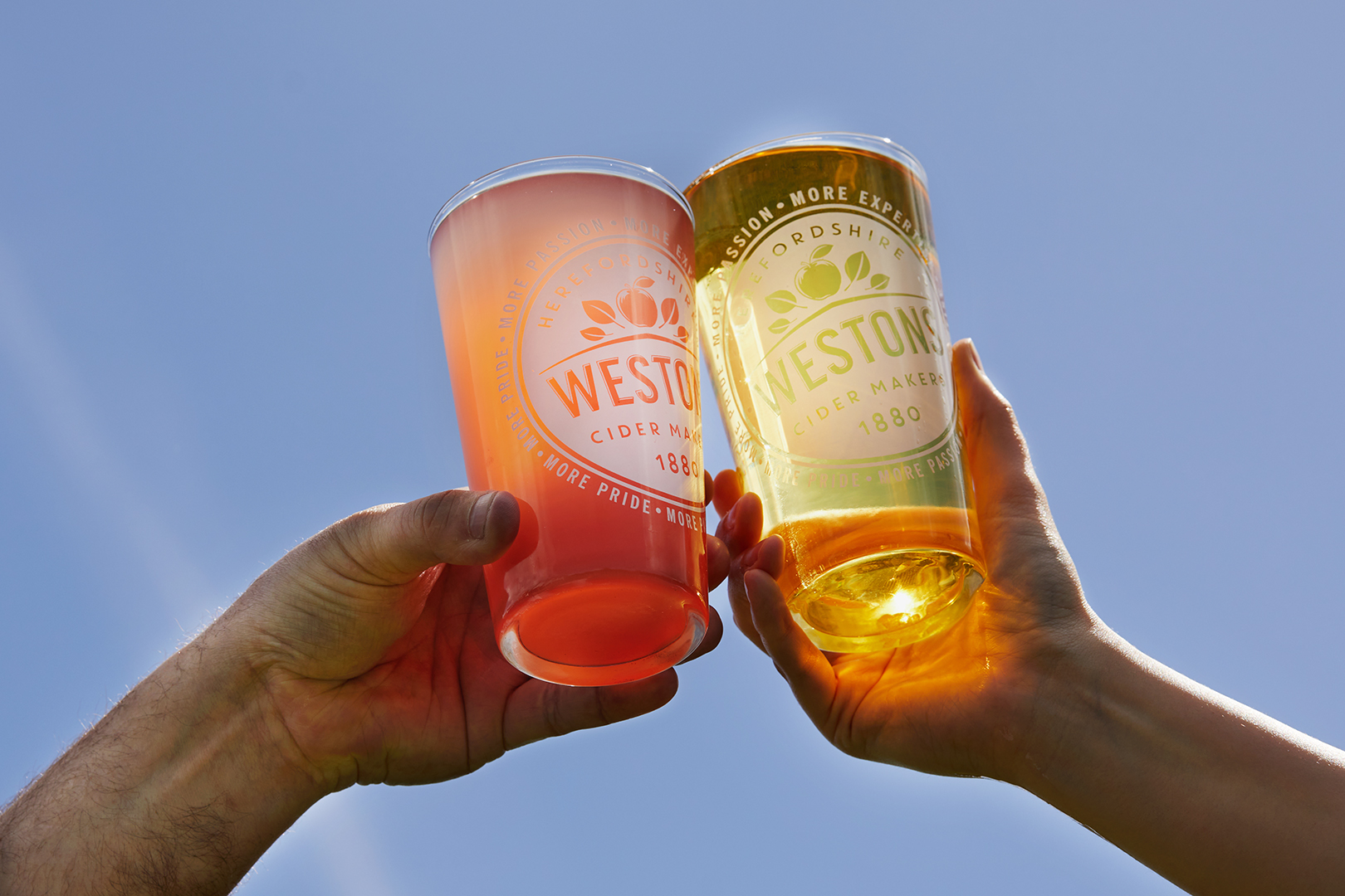 Westons Branded Pint Glasses (4 Pack)